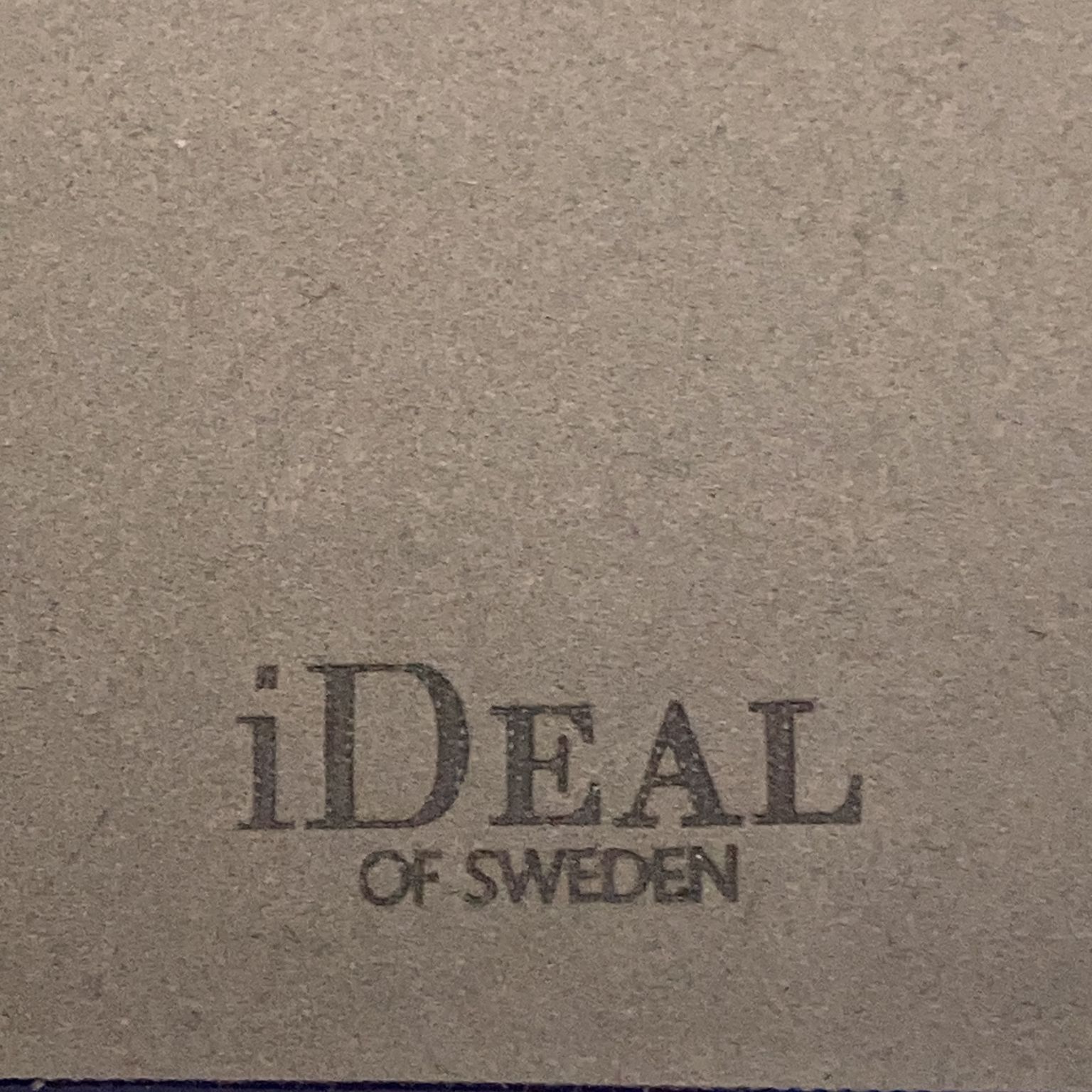 iDeal of Sweden