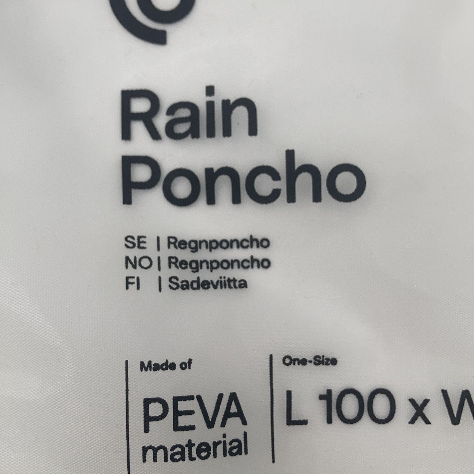 Regnponcho