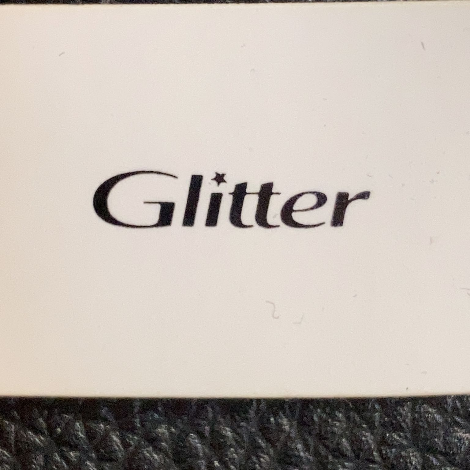 Glitter