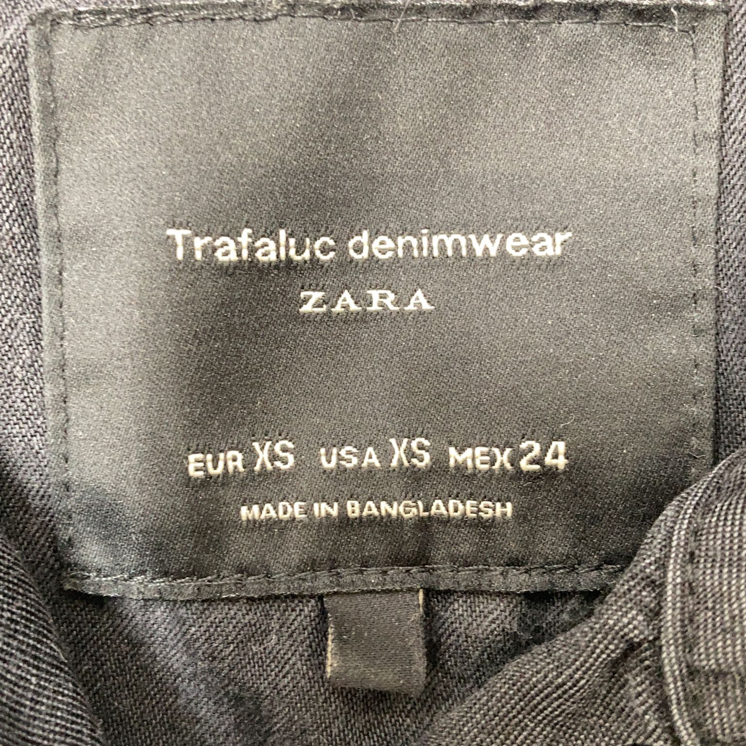 Zara Trafaluc Denim Wear