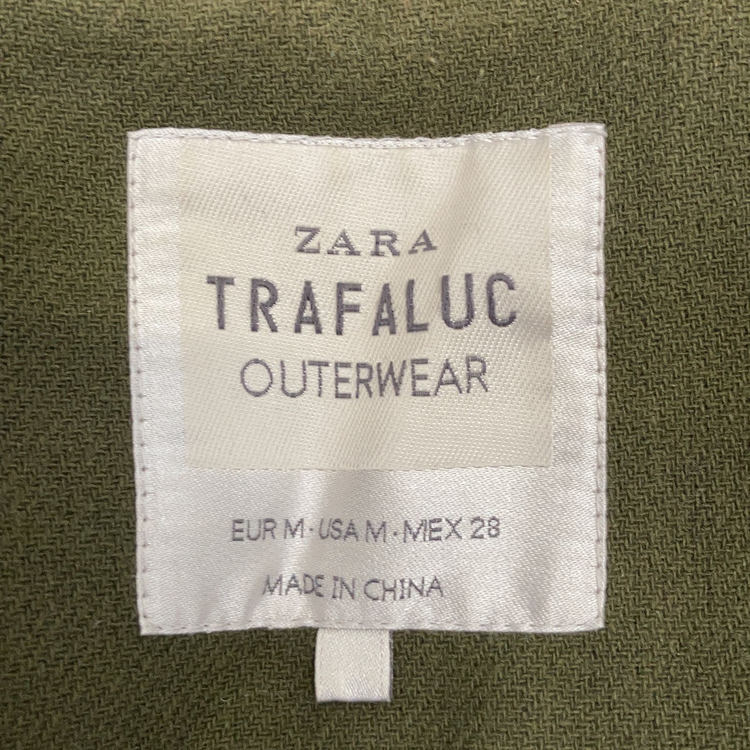 Zara Trafaluc Outerwear Collection