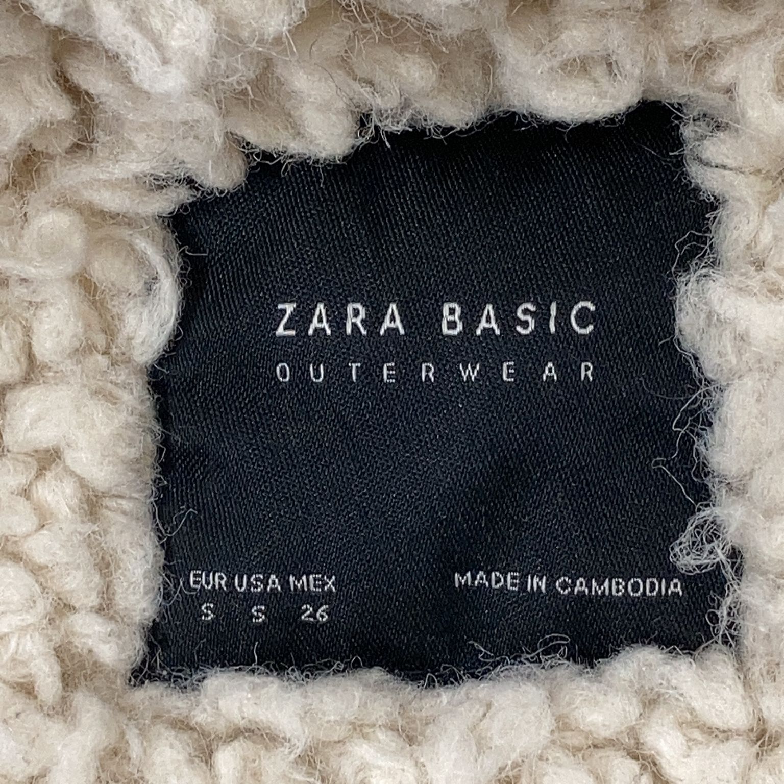 Zara Basic Outerwear