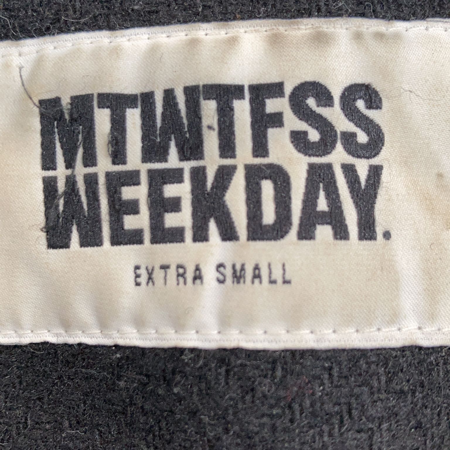 Mtwtfss Weekday