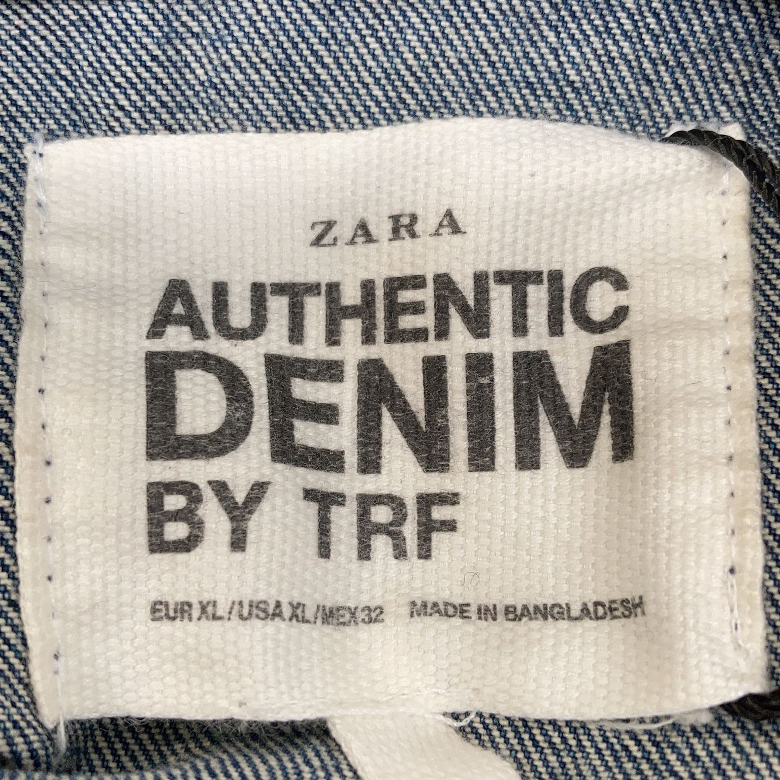 Zara Authentic Denim by TRF