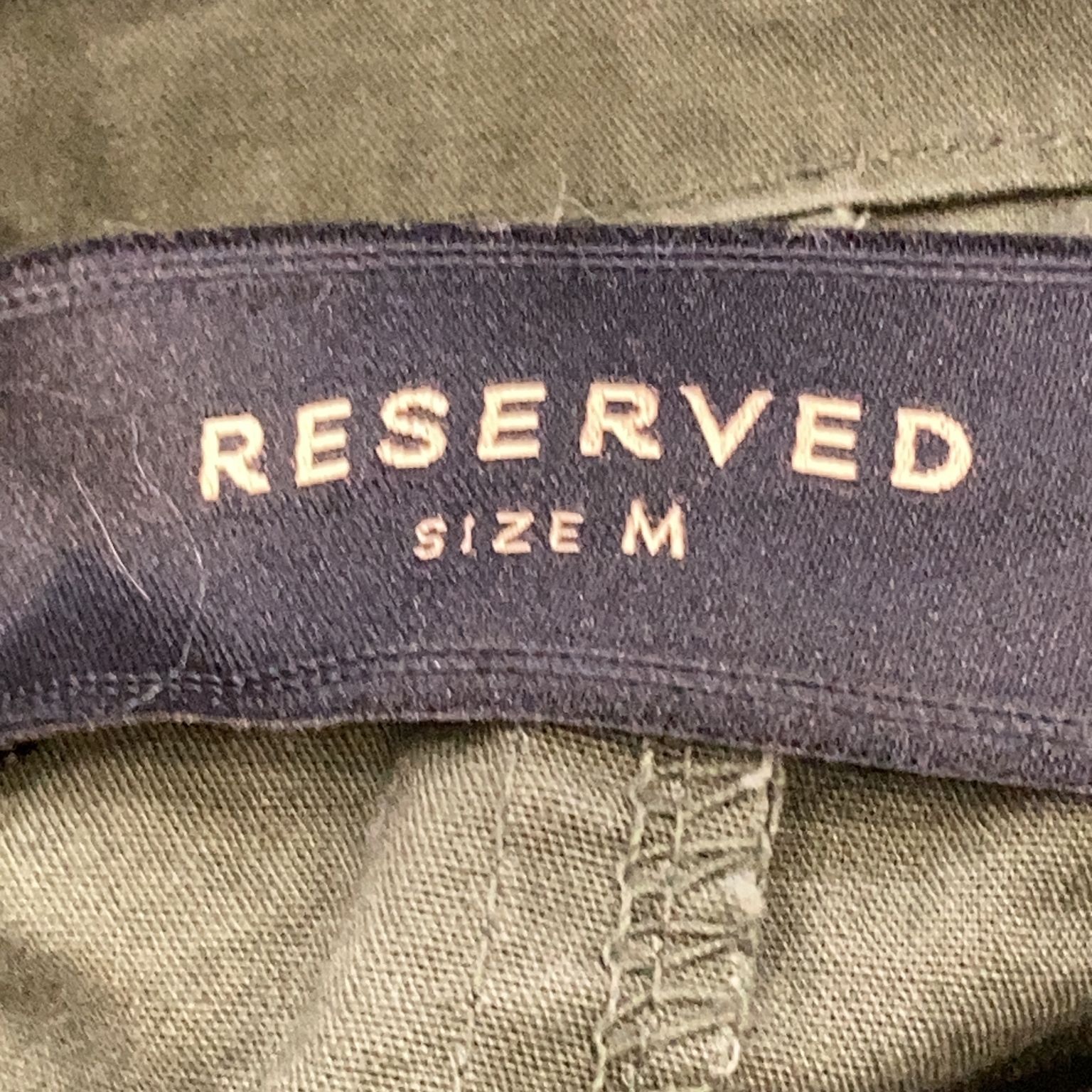 Reserved