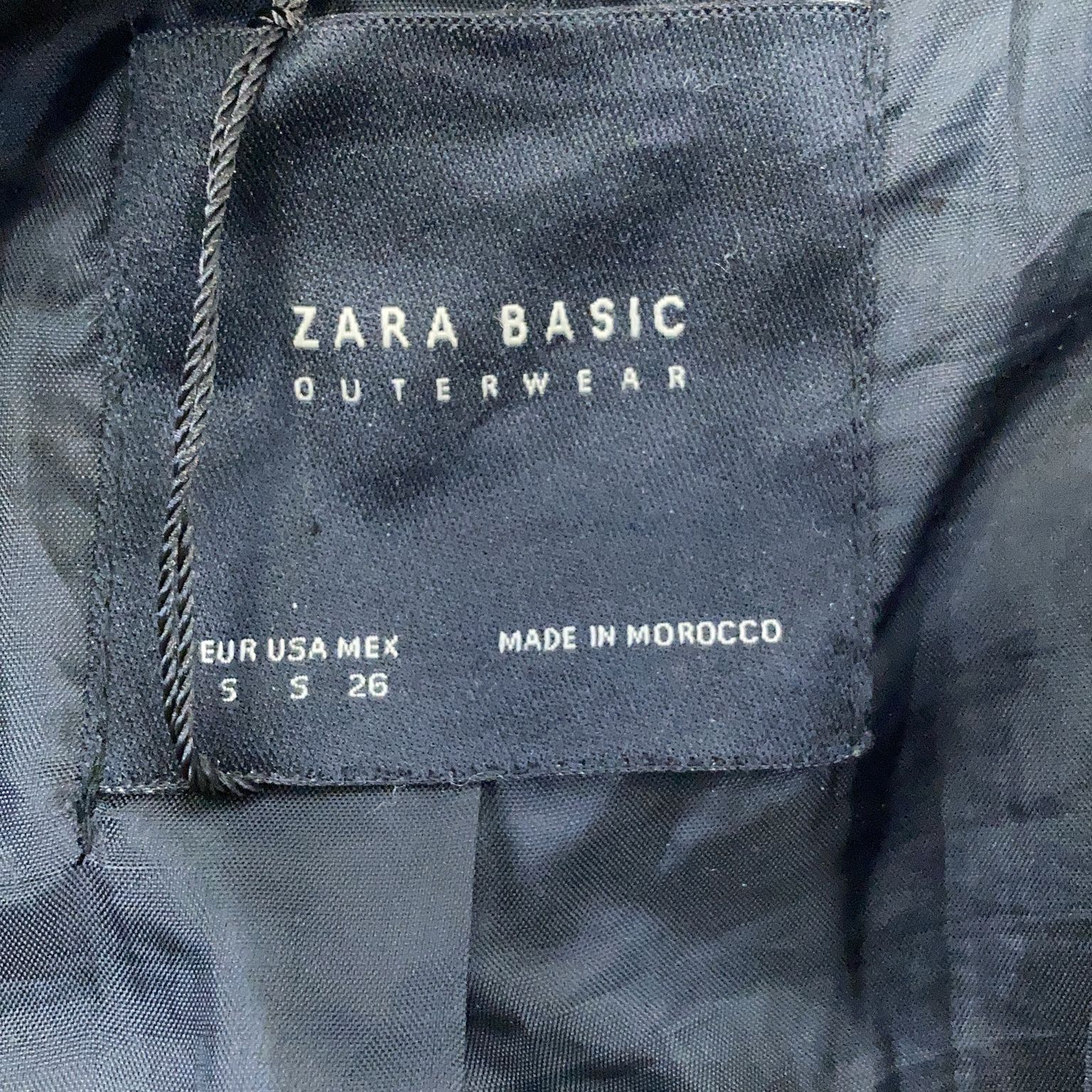 Zara Basic Outerwear