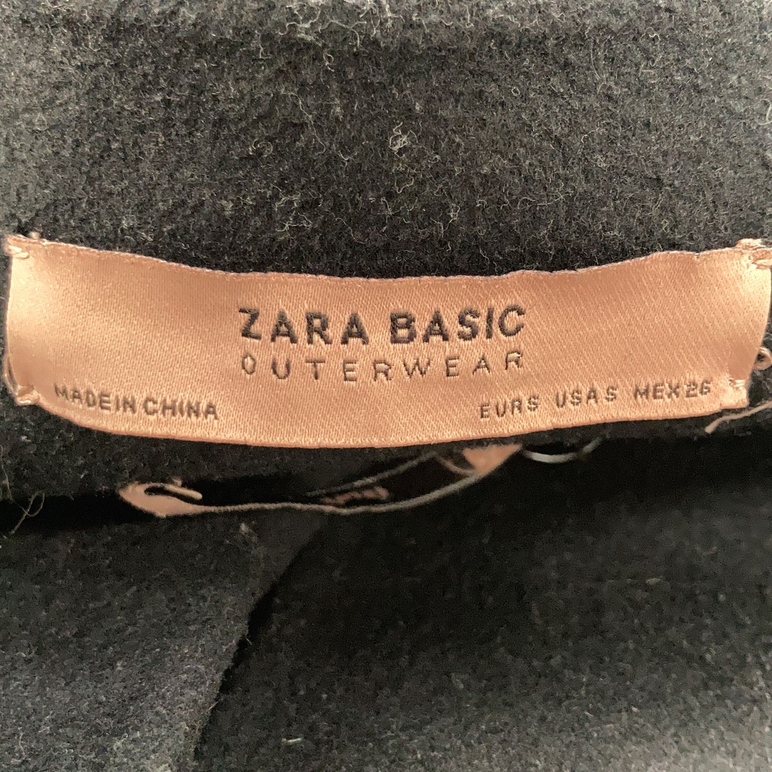 Zara Basic Outerwear