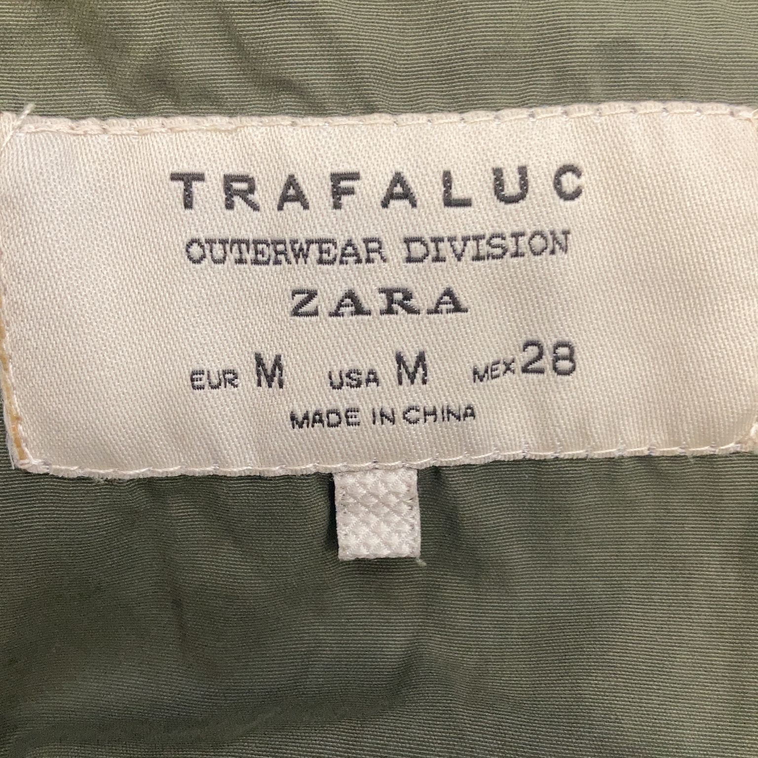 Zara Trafaluc Outerwear