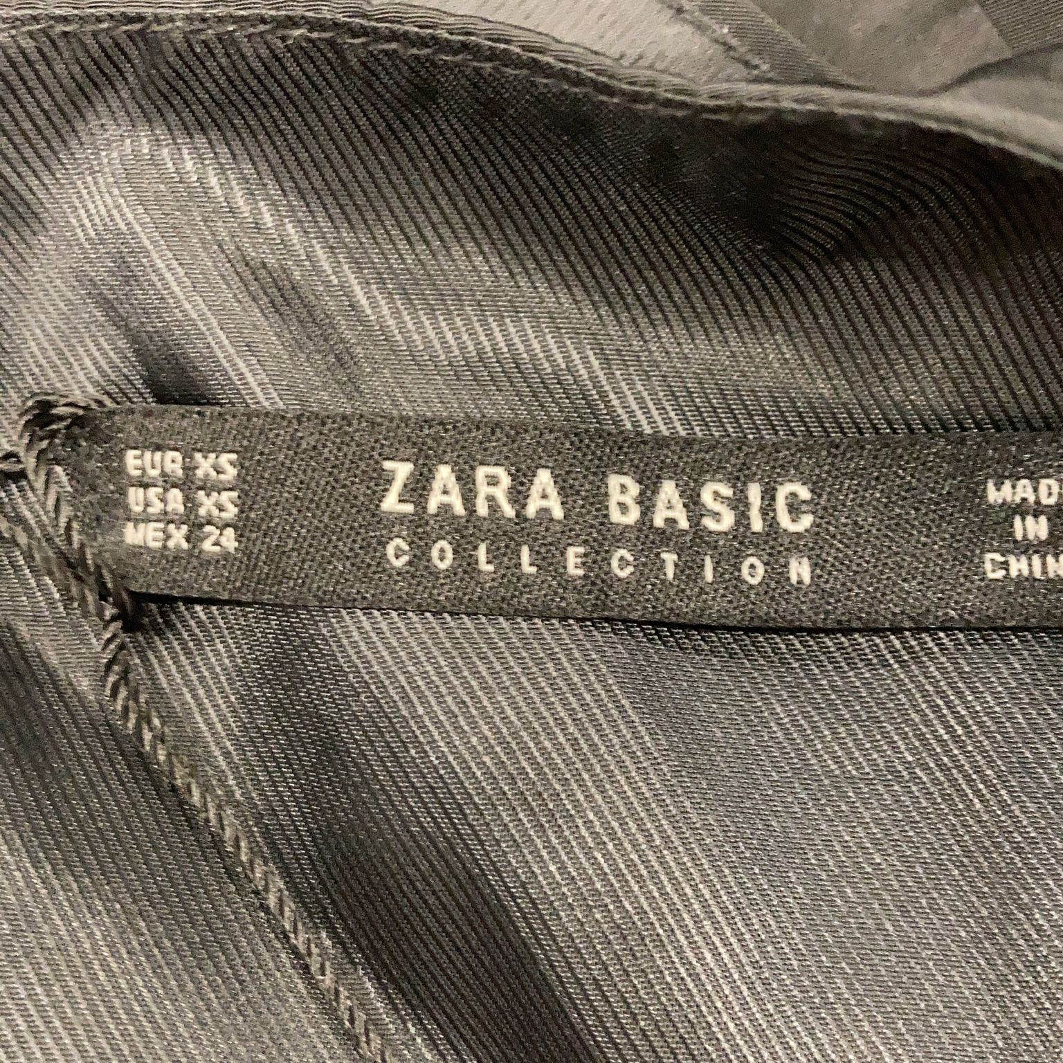 Zara Basic Collection