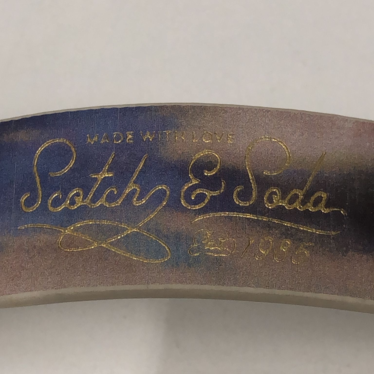 Scotch  Soda