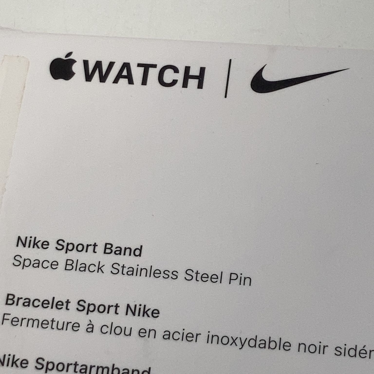 Apple Watch Nike