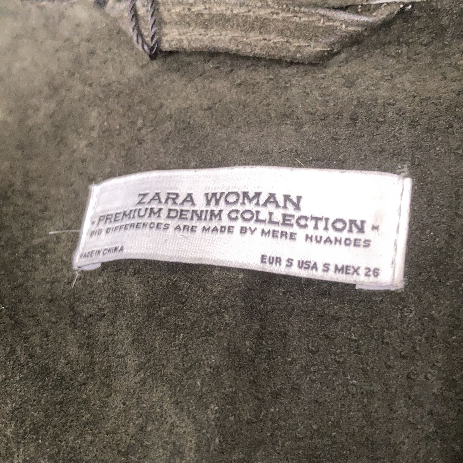 Zara Woman Denim Collection