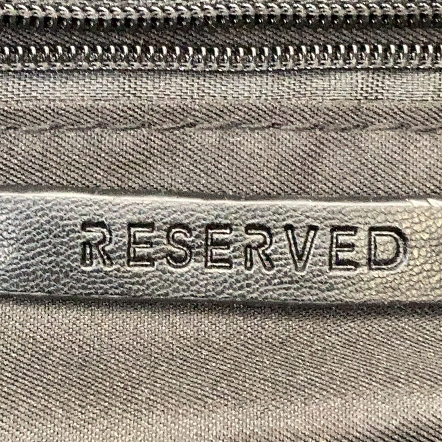 Reserved