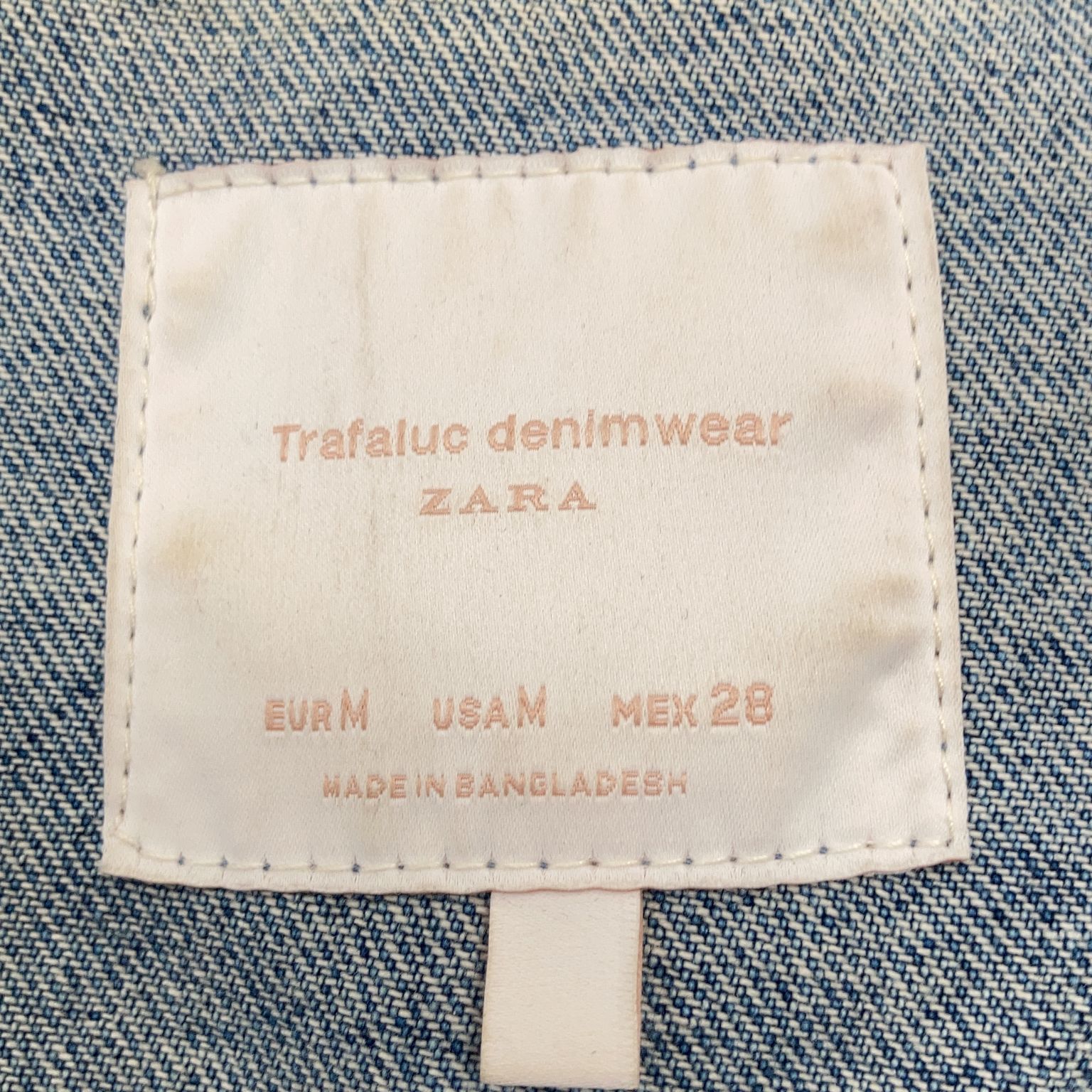 Zara Trafaluc Denim Wear