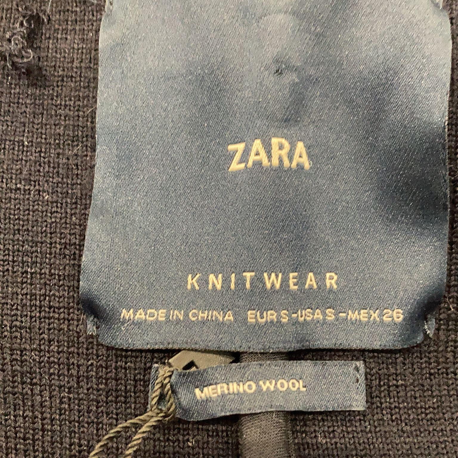 Zara Knitwear