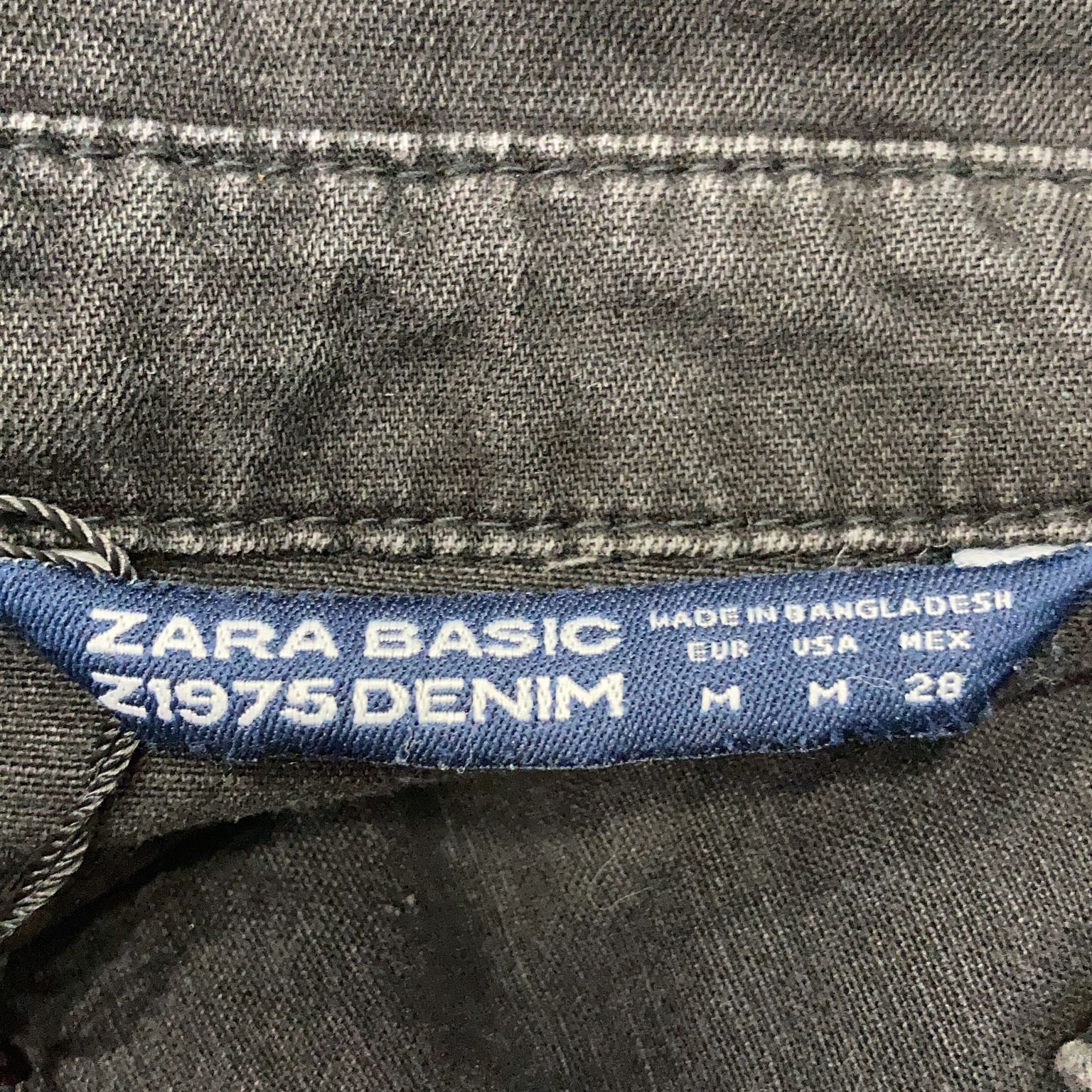 Zara Basic Z1975 Denim