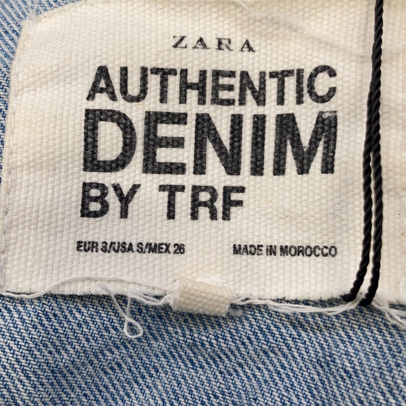 Zara Authentic Denim by TRF