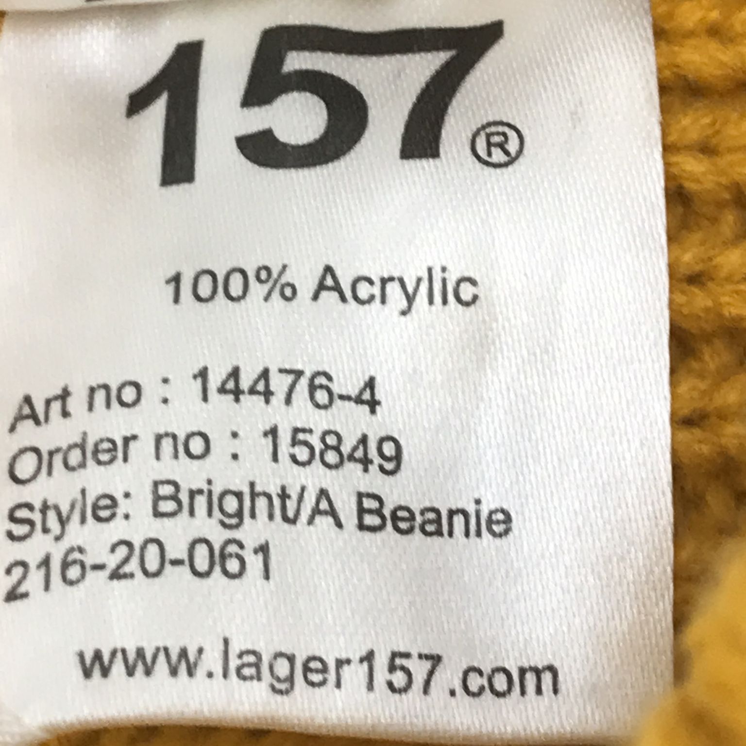 Lager 157