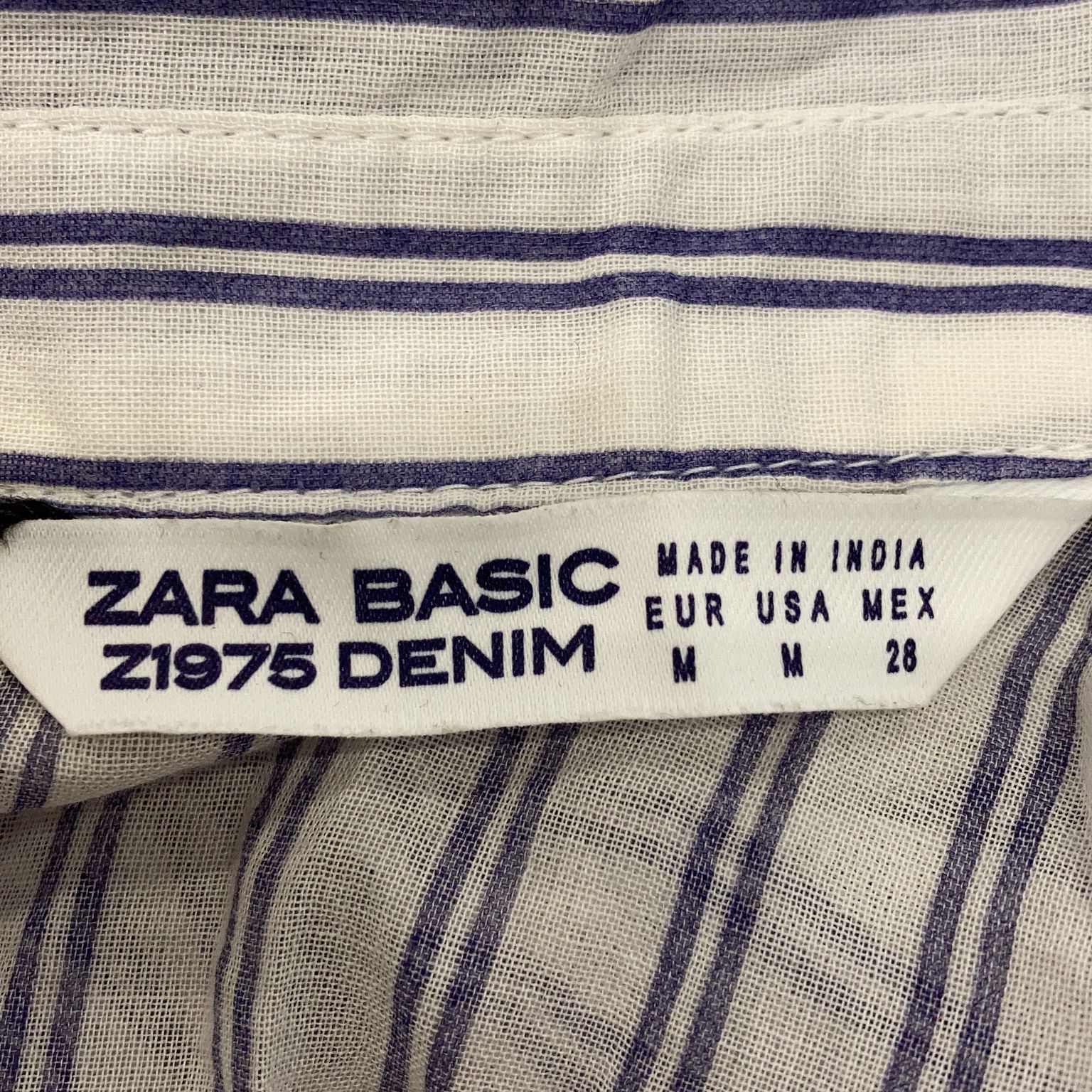 Zara Basic Z1975 Denim