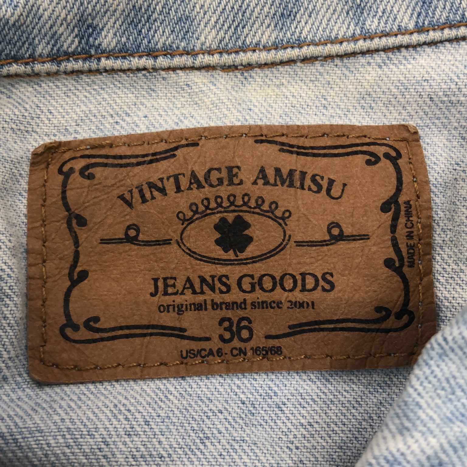 Vintage Amisu Denim Goods