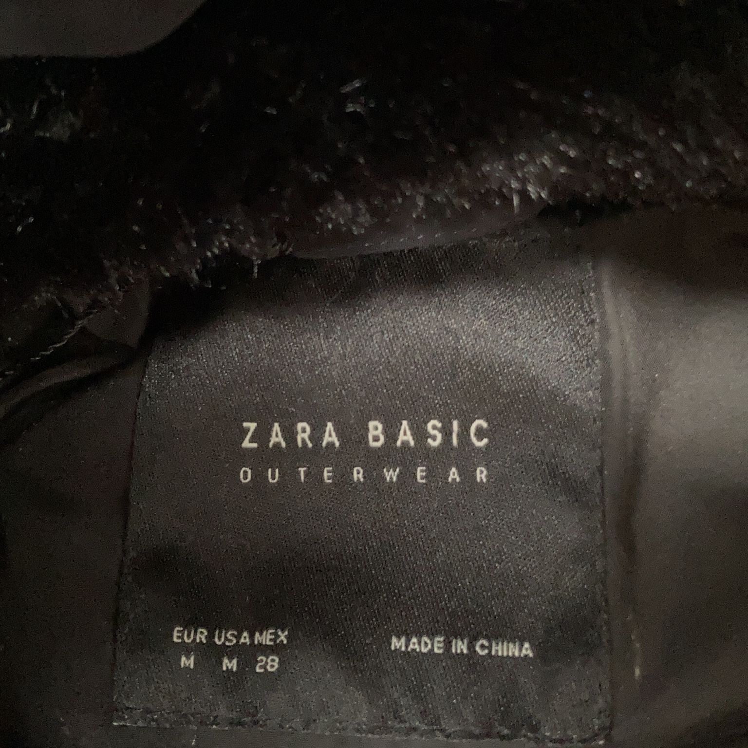 Zara Basic Outerwear