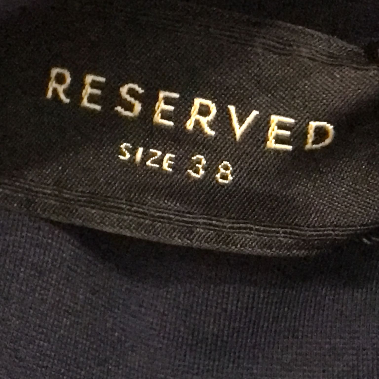 Reserved