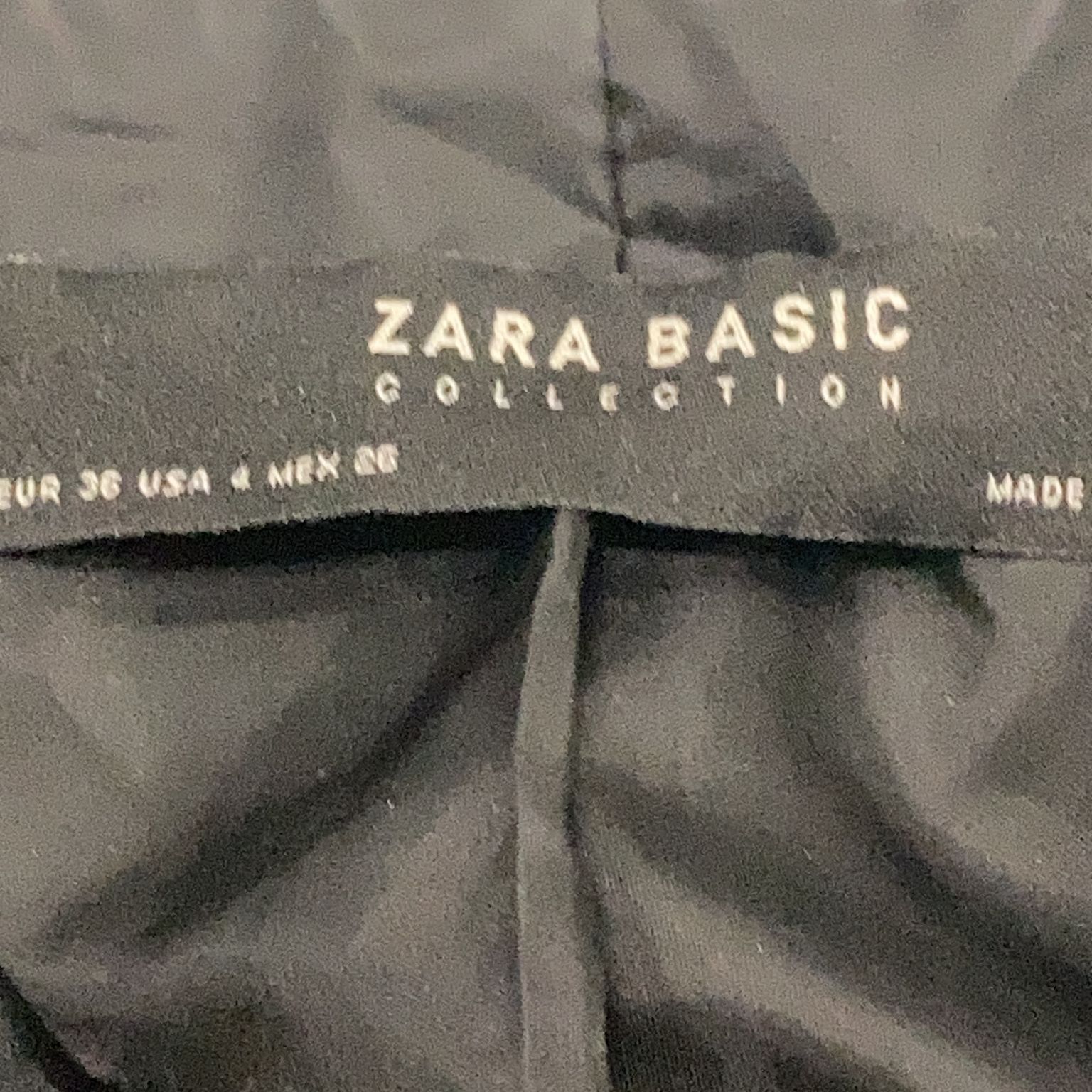 Zara Basic Collection