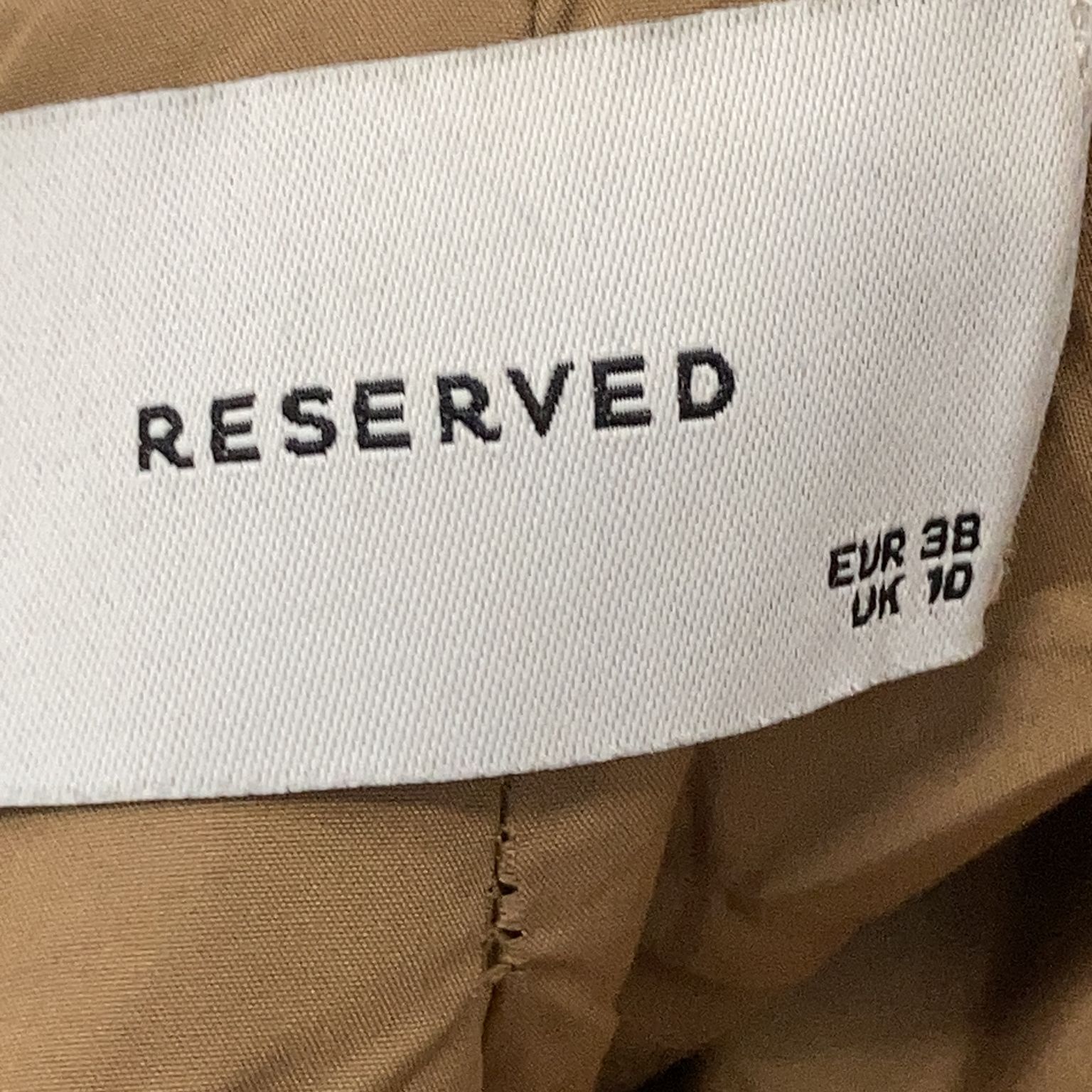 Reserved