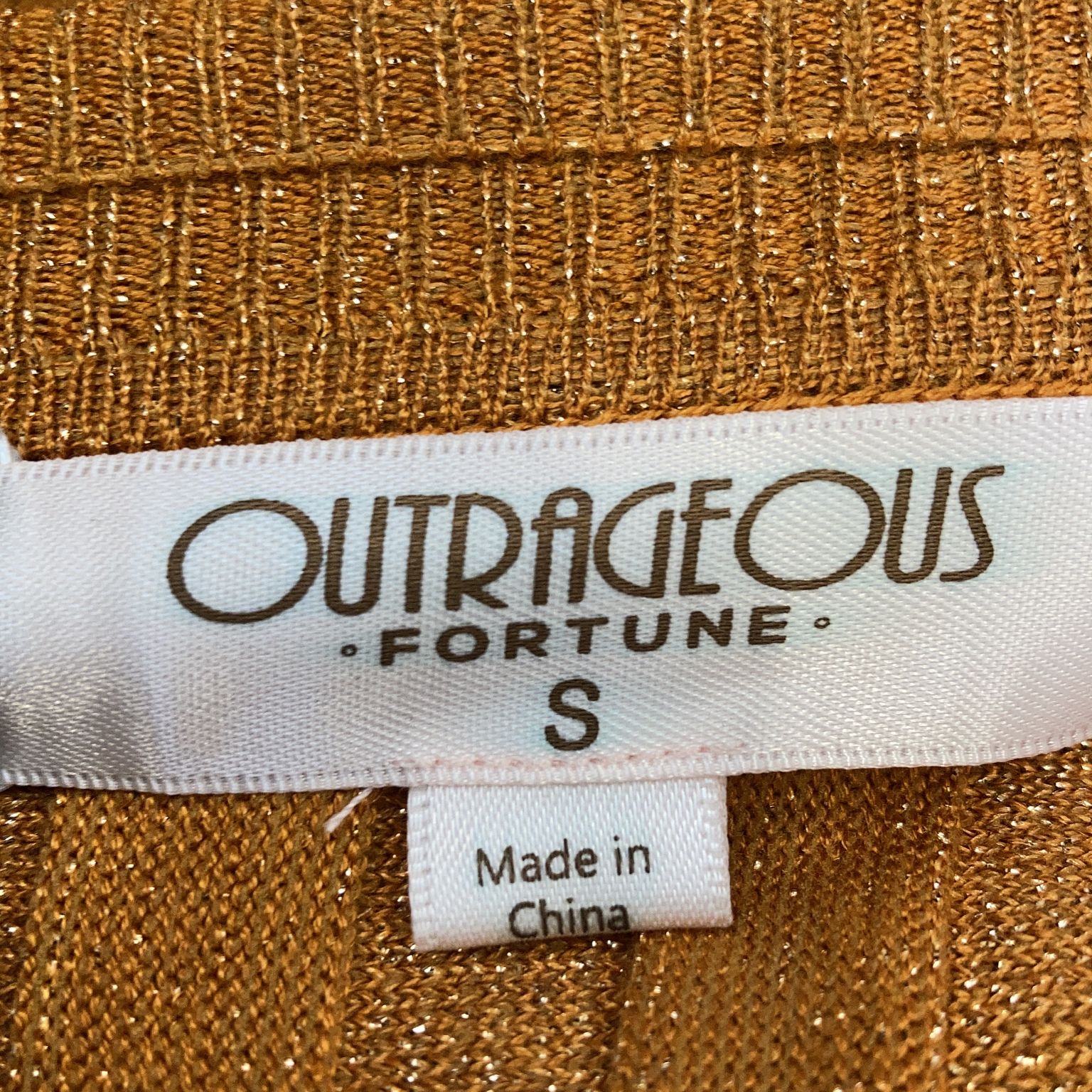 Outrageous Fortune