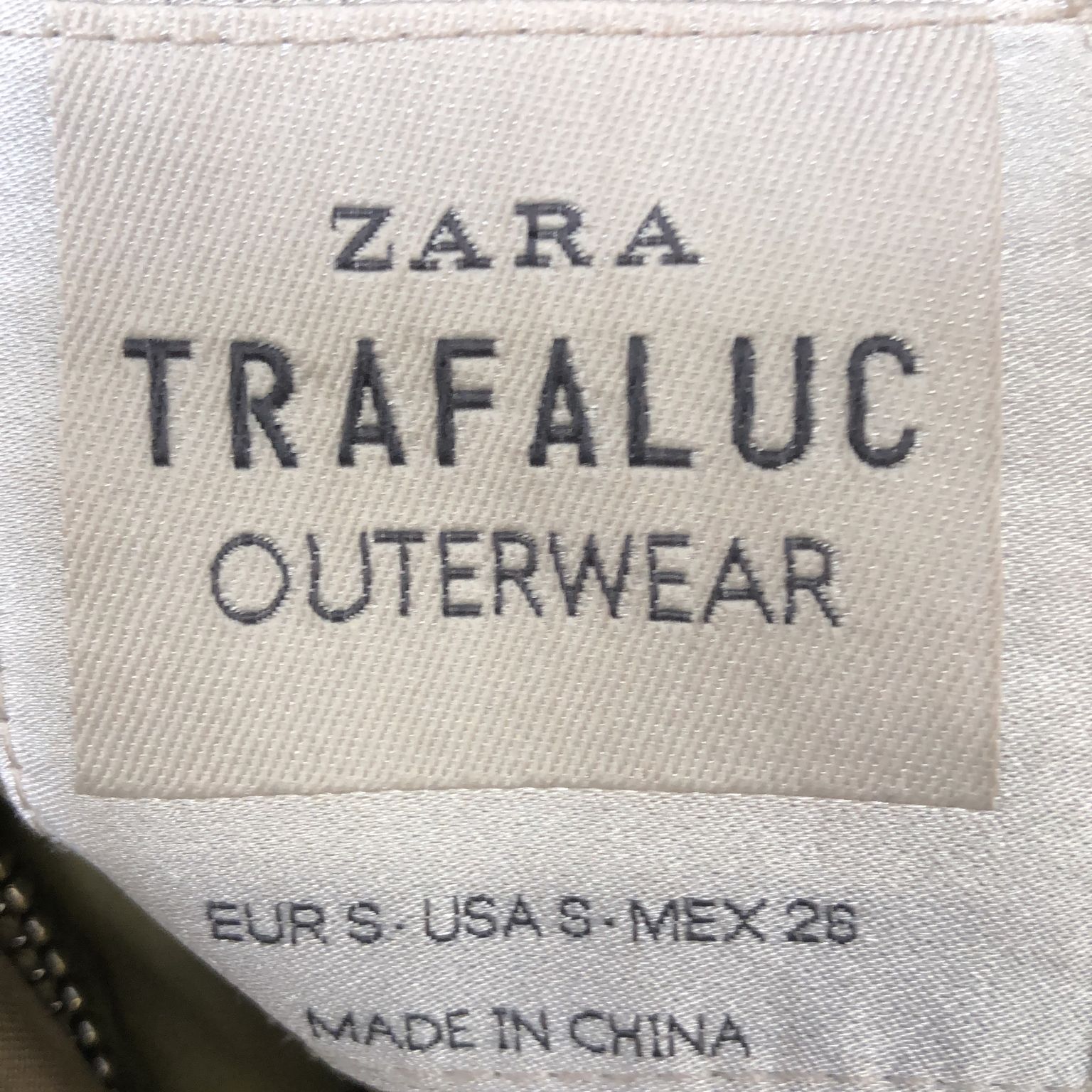 Zara Trafaluc Outerwear