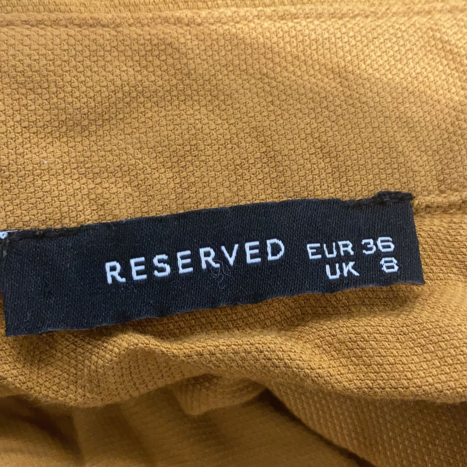 Reserved