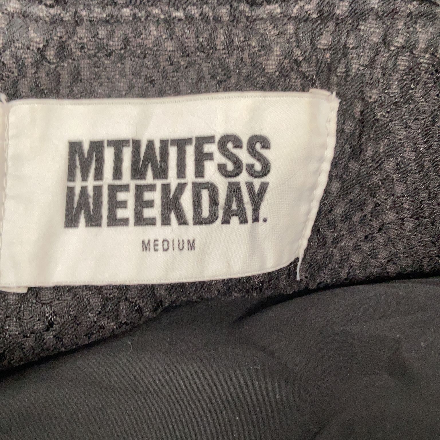 Mtwtfss Weekday