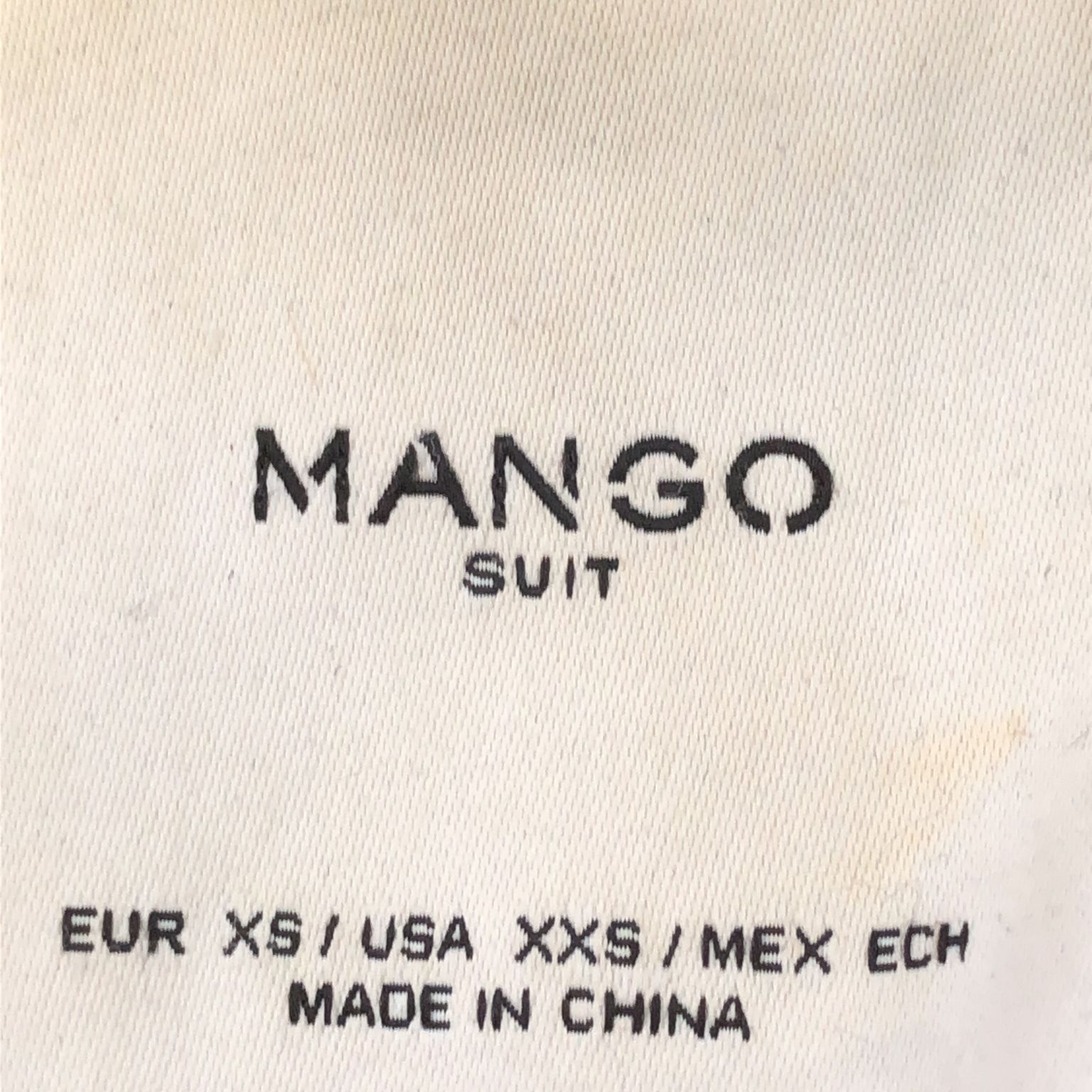 Mango Suit