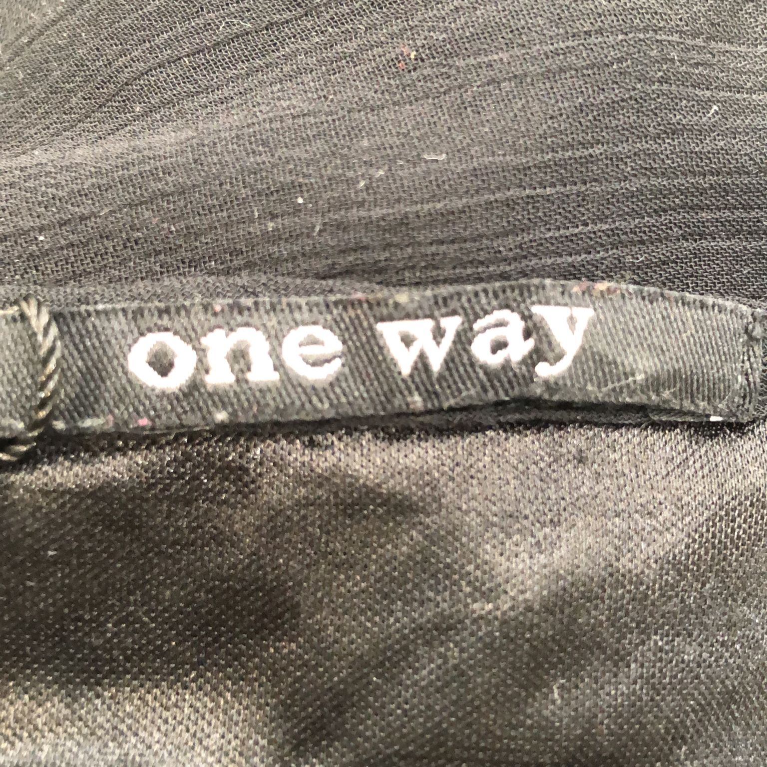 One Way