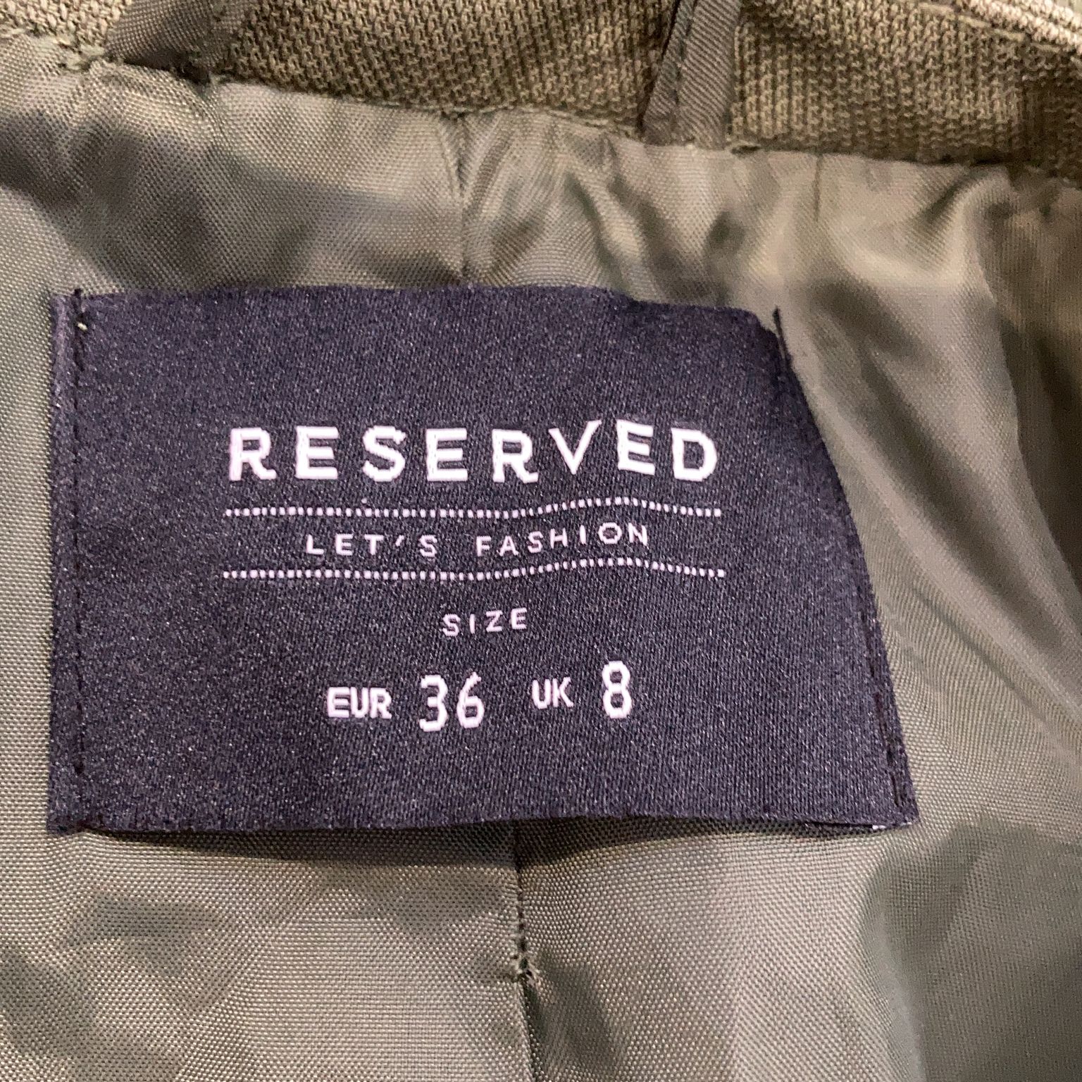 Reserved