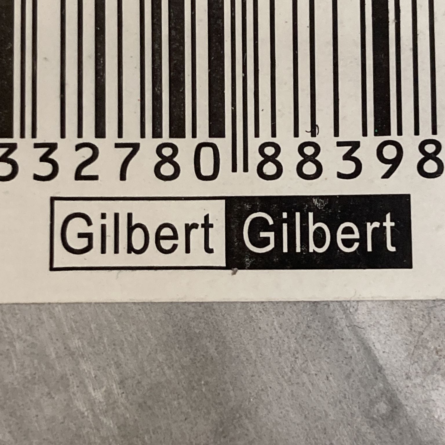 Gilbert Gilbert