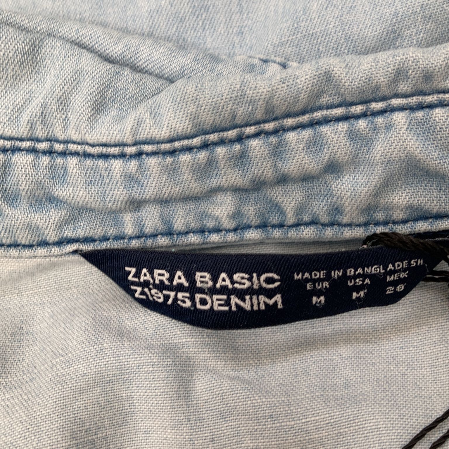 Zara Basic Z1975 Denim