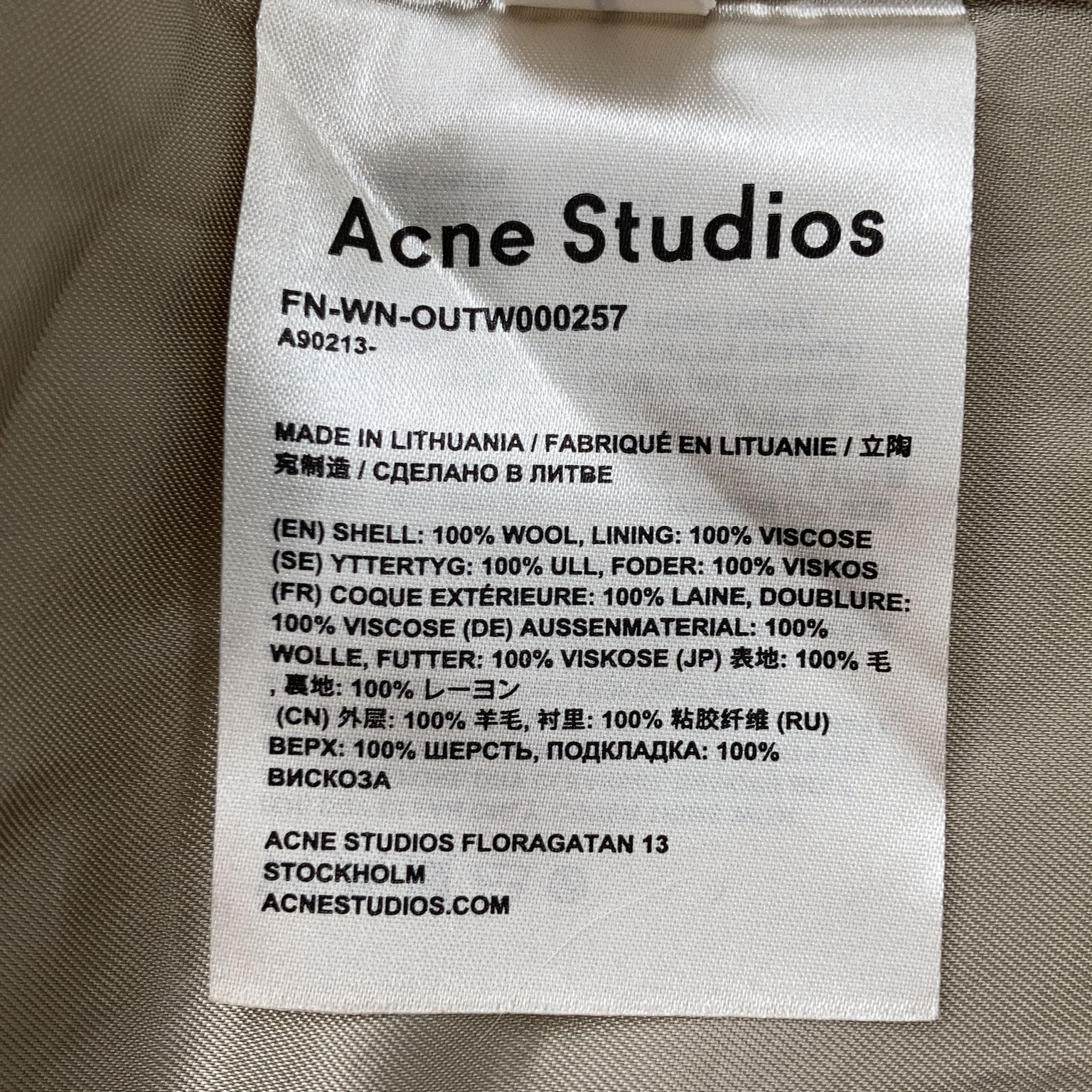 Acne Studios