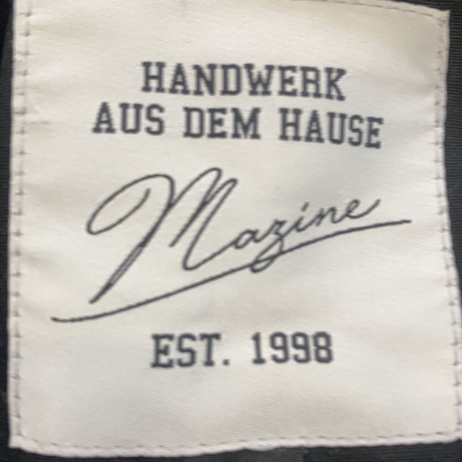 Handwerk Aus Dem Hause Mazine