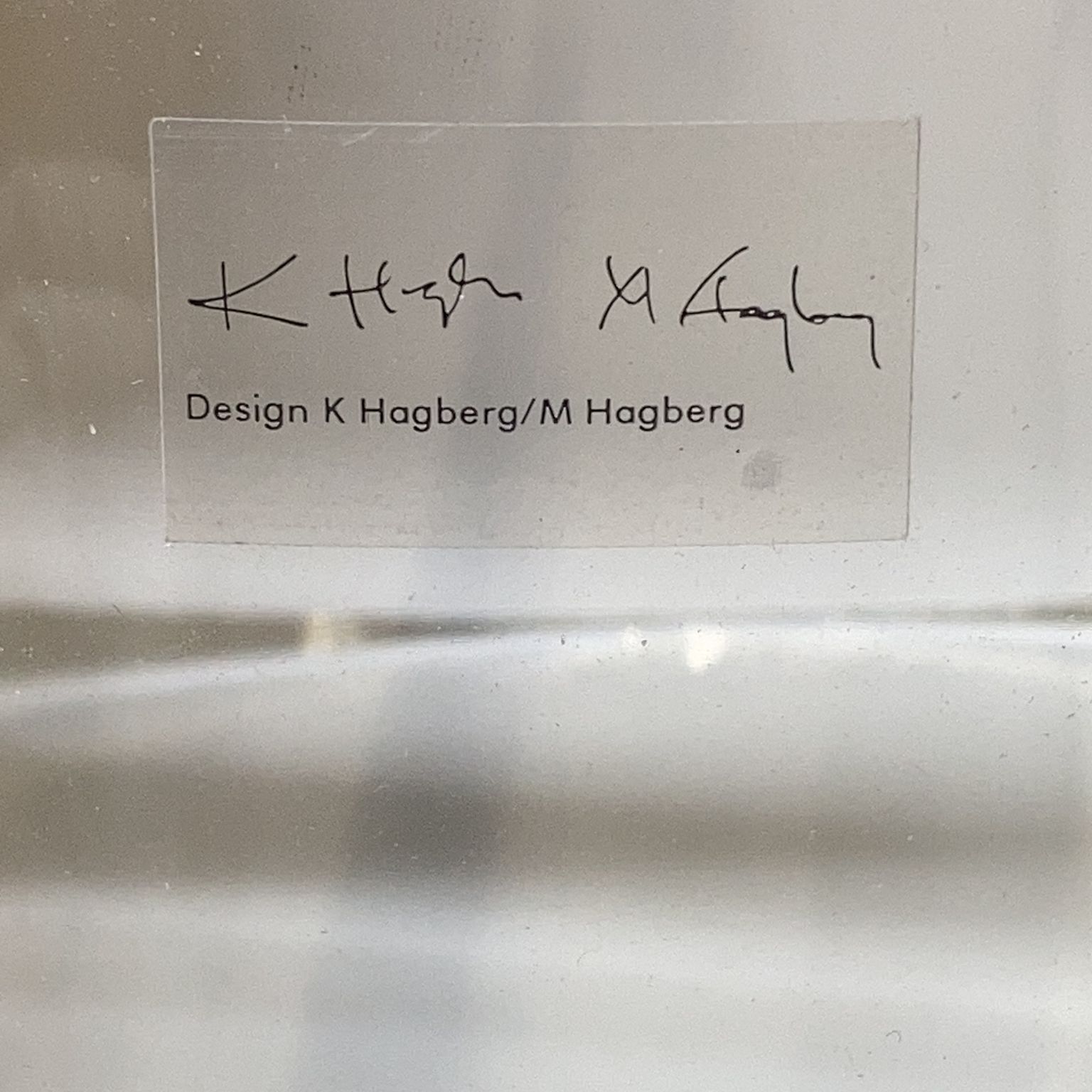 Design K Hagberg/M Hagberg