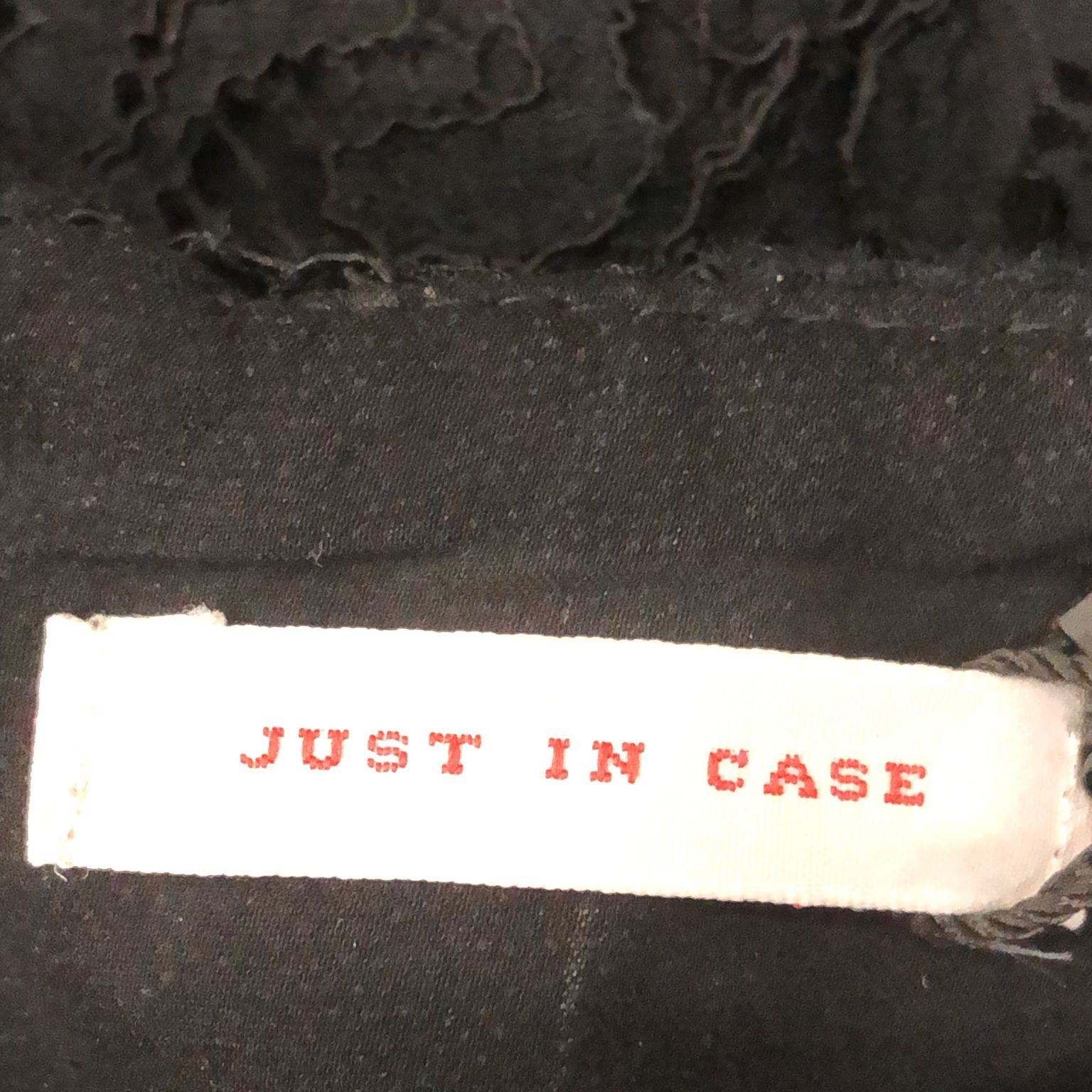 Just in Case