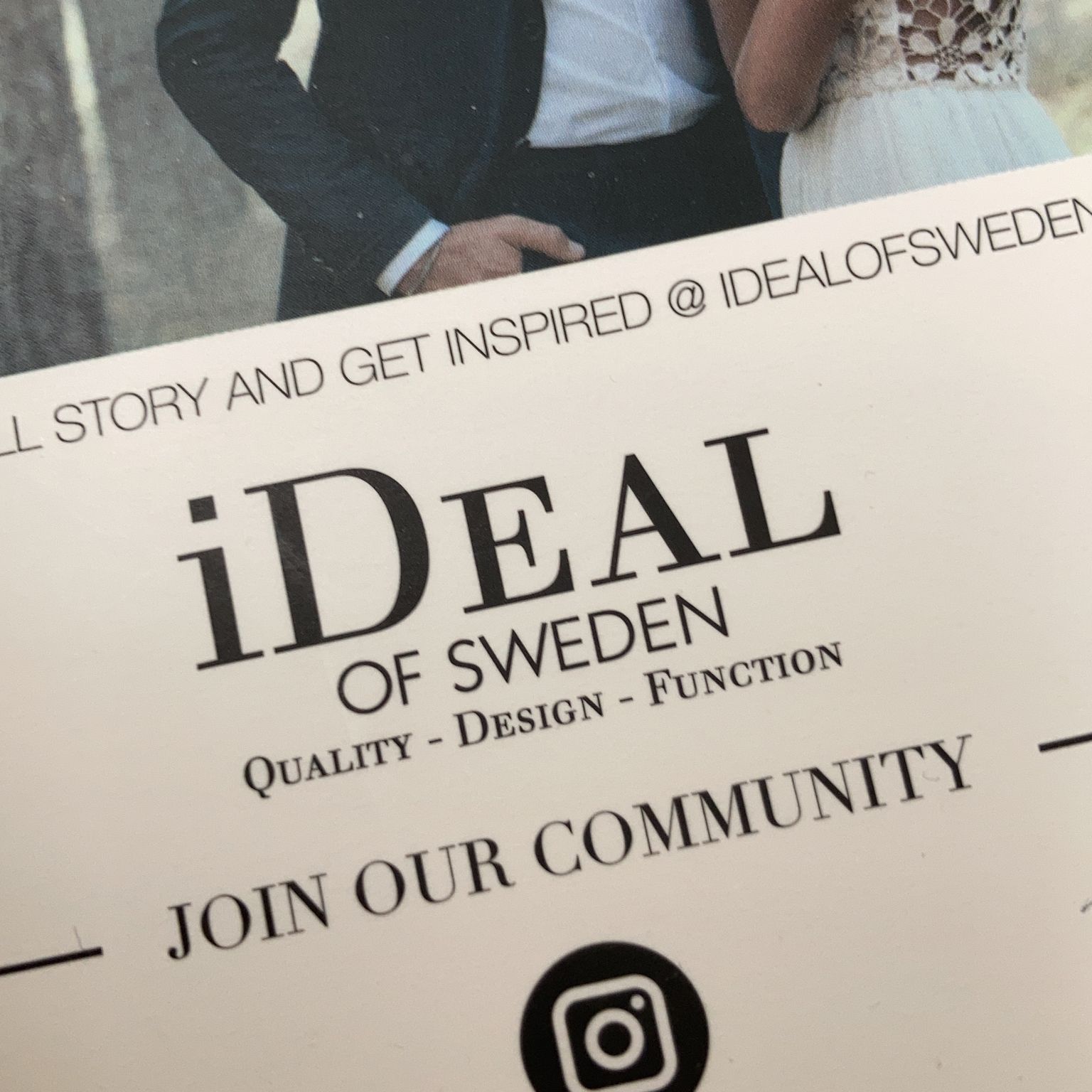 iDeal of Sweden