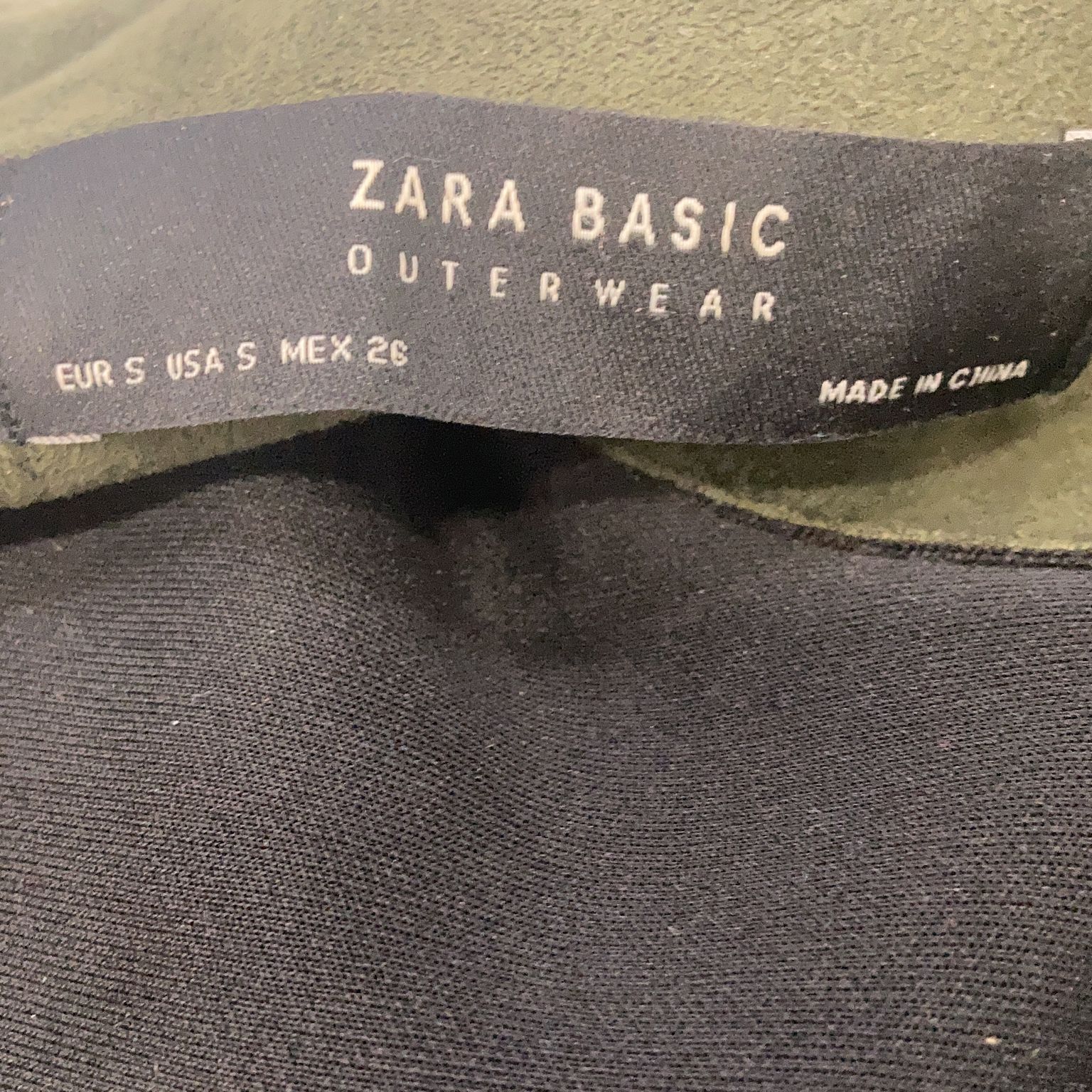 Zara Basic Outerwear