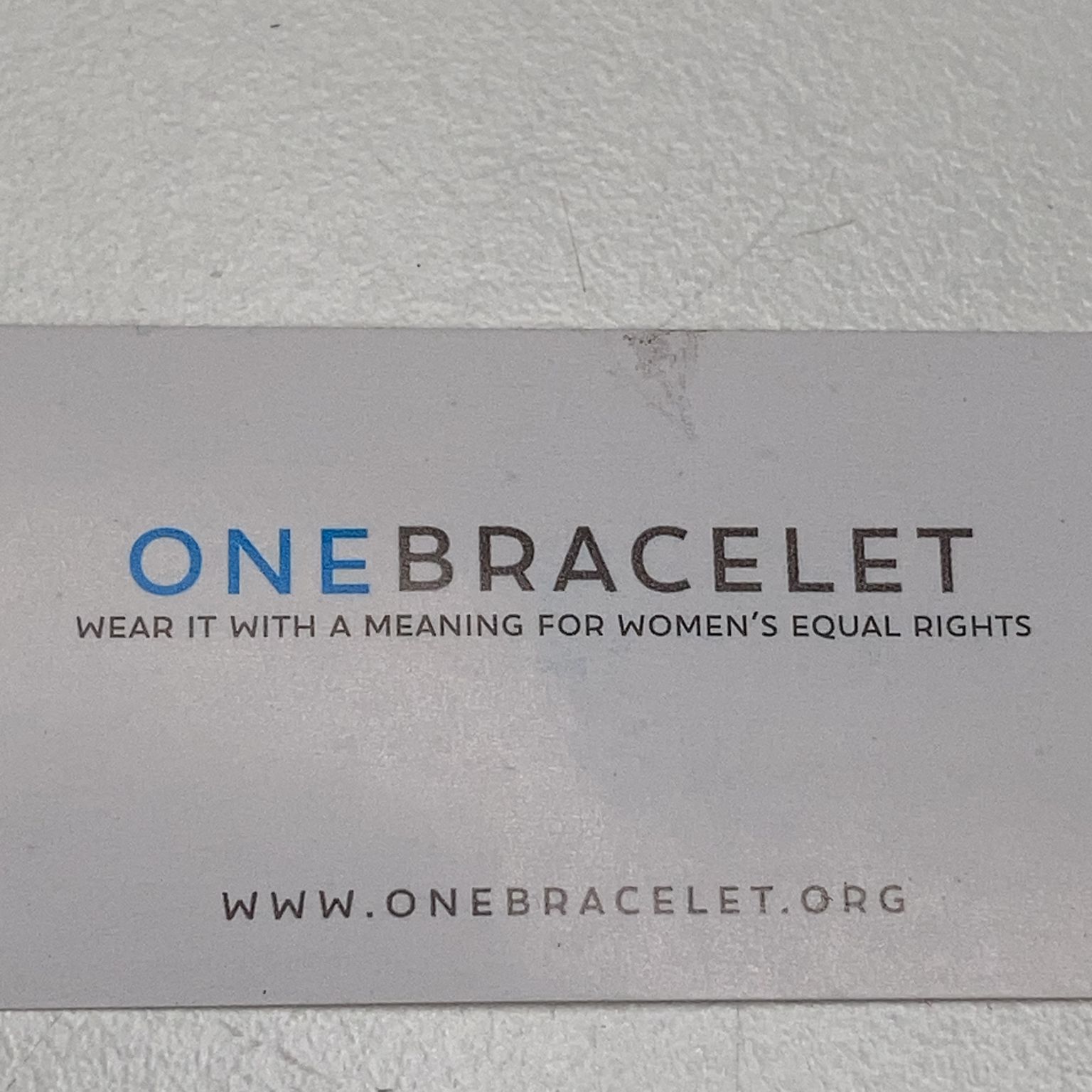 One Bracelet