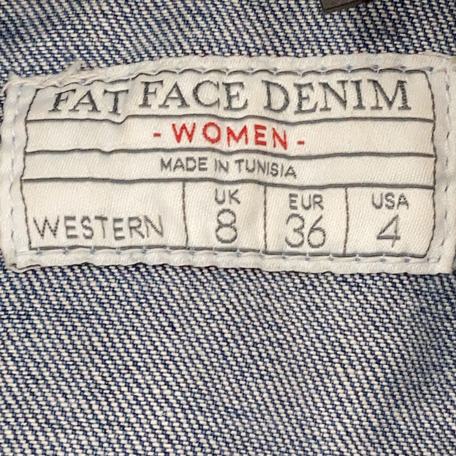 Fat Face Denim