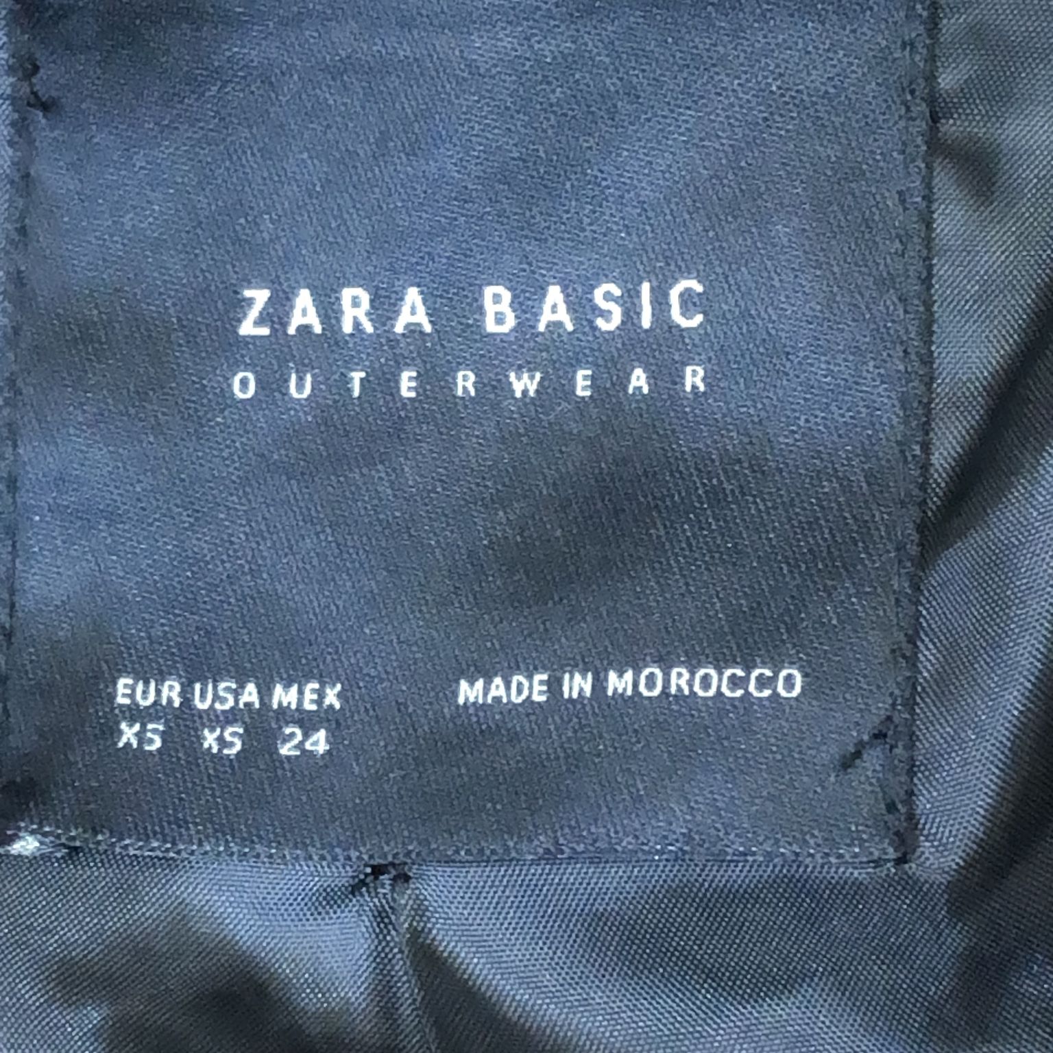 Zara Basic Outerwear