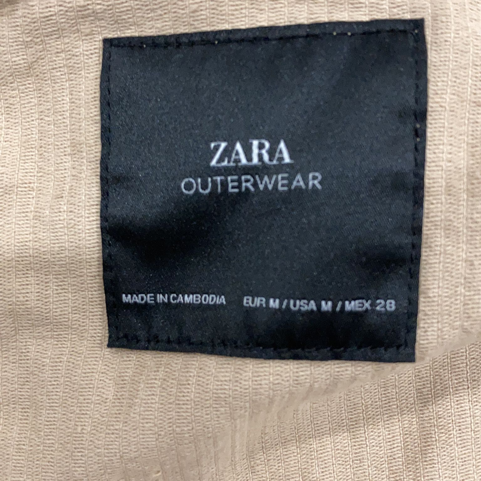 Zara Outerwear