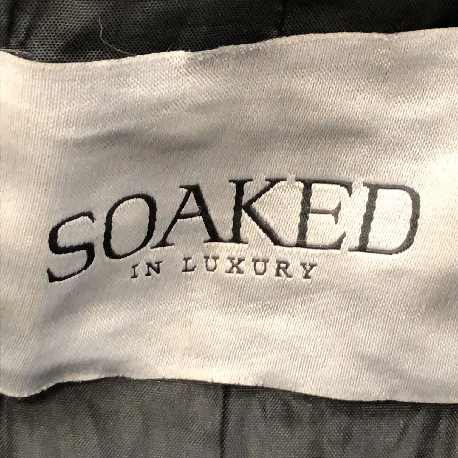 Soaked in Luxury