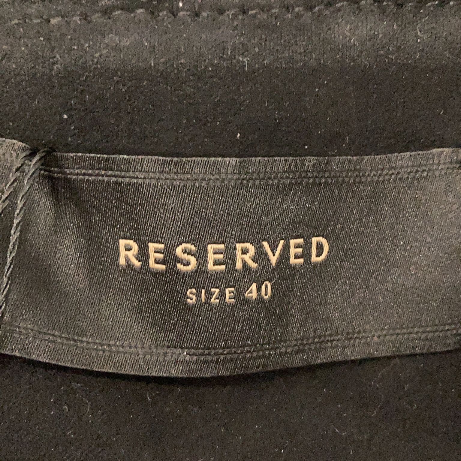 Reserved