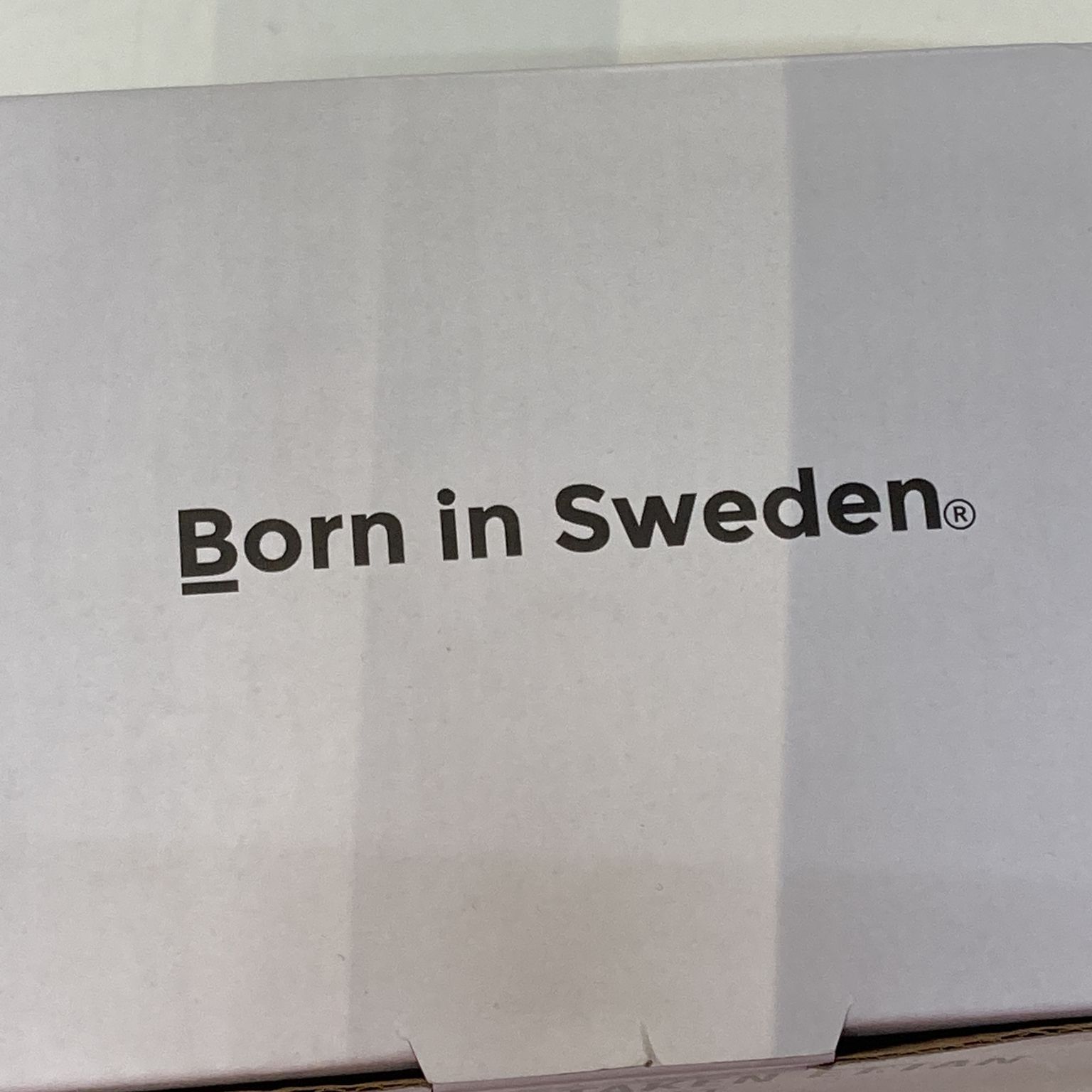 Born in Sweden